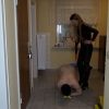 CLEANING SLAVE!