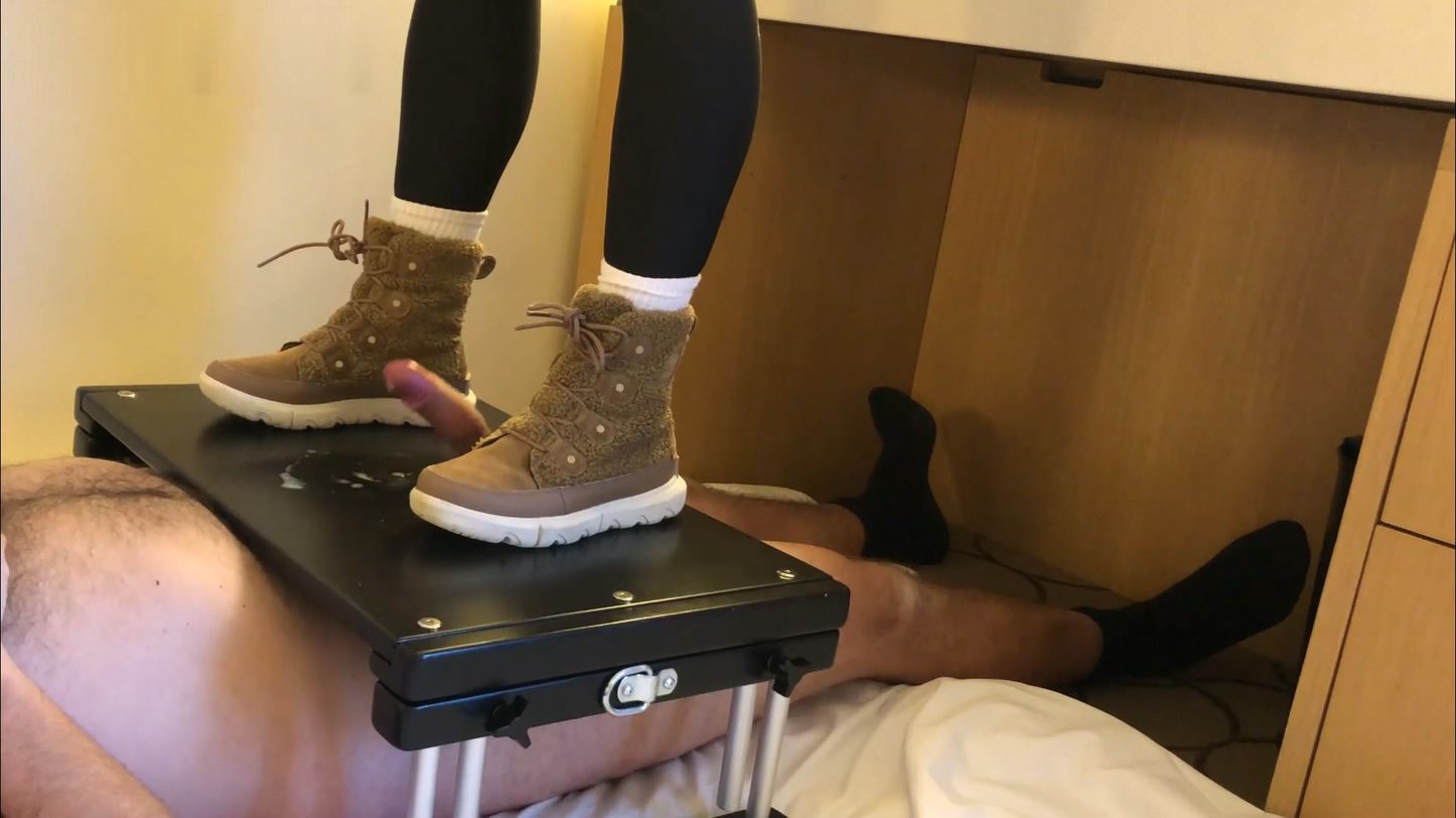 Cute Boots Cock Stomp