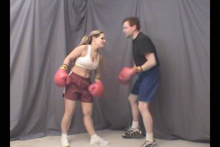 Britney with Boxing Gloves Full