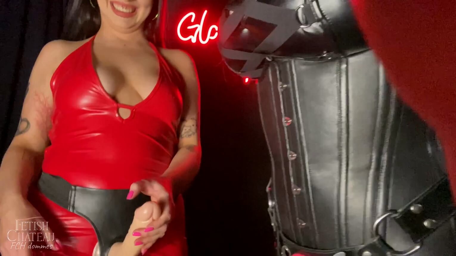 Glory Hole training by 2 Mistresses POV